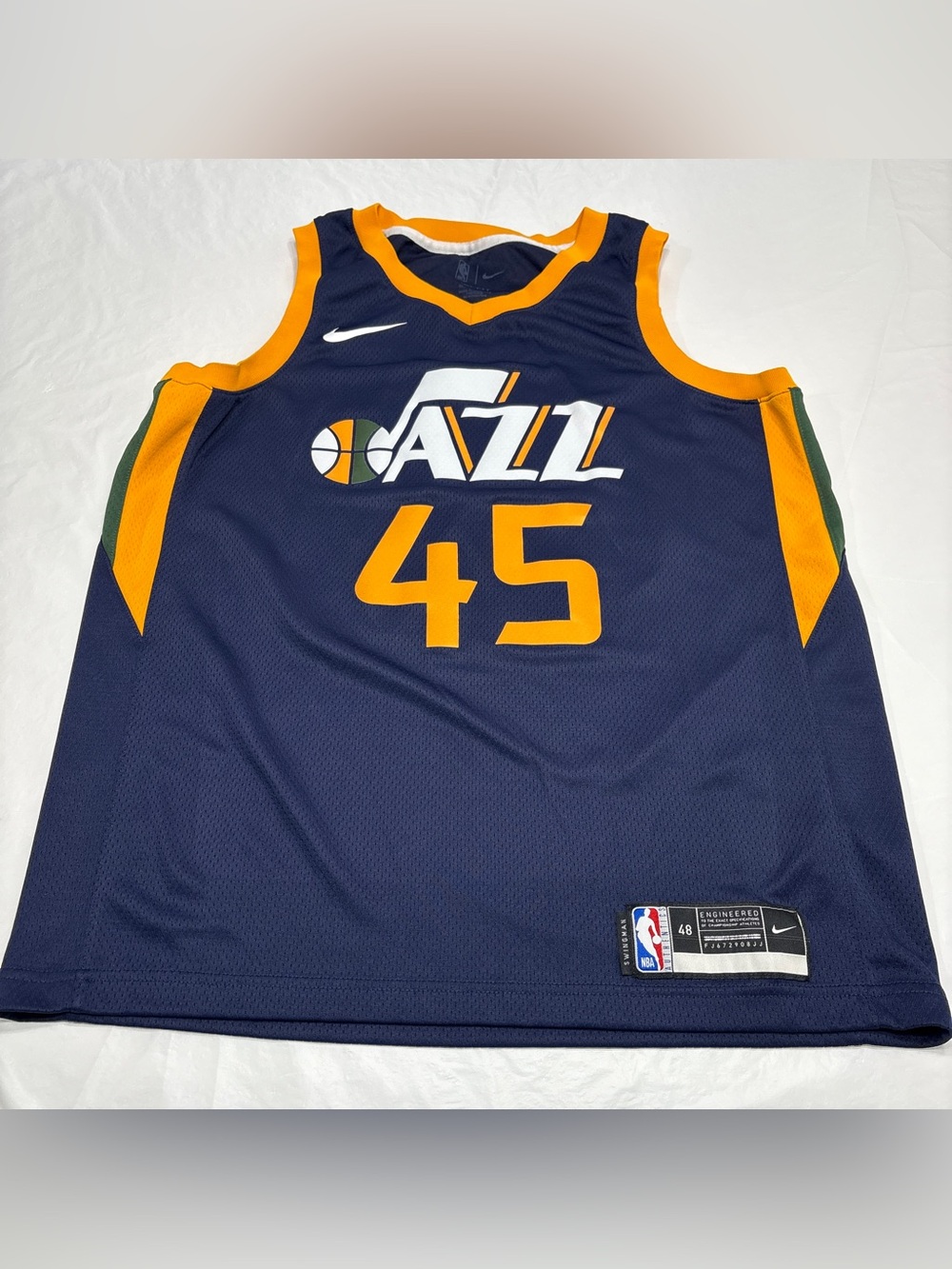 Donovan Mitchell #45 Utah Jazz Nike Dri Fit Basketball Jersey Men’s 48 Large